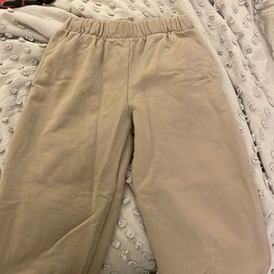 Brandy Melville Rosa sweatpants in tan